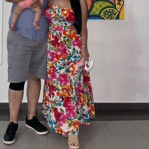 Floral SHEIN two piece set.